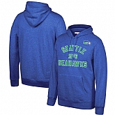 Seattle Seahawks Mitchell & Ness Team History Pullover Hoodie College Navy,baseball caps,new era cap wholesale,wholesale hats